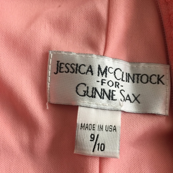 Jessica McClintock Pink Strapless Gown - Picture 3 of 6